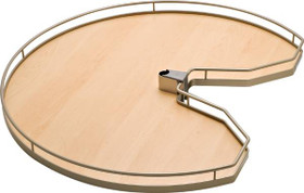 Tray Arena 3/4 Round, champagne / maple, diameter 810mm - Box of 2