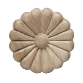 2-7/8" diameter Flower Ornament