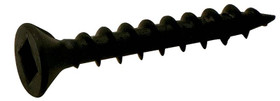 Screw Zip-R, steel, black oxide, flat countersunk head, T17, nib - Box of 1000 - 1072046