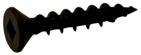 Screw Zip-R, steel, black oxide, flat countersunk head, T17, squ - Box of 1000 - 1070066