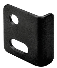 Strike Plate, off-set, steel, nickel-plated, 22mm x 22mm - 23961710