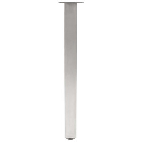 2 inch stainless square leg with mounting plate