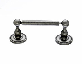 Top Knobs - Bath Tissue Holder - Antique Pewter - Plain Back Plate (TKED3APD)