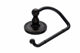 Top Knobs - Bath Tissue Hook - Oil Rubbed Bronze - Plain Back Plate (TKED4ORBD)