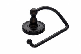 Top Knobs - Bath Tissue Hook - Oil Rubbed Bronze - Rope Back Plate (TKED4ORBF)