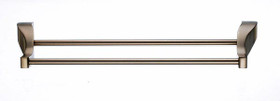 Top Knobs - Bath Double Towel Rod - Brushed Bronze (TKAQ7BB)