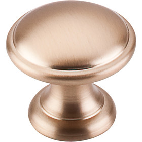Top Knobs - Rounded Knob  - Brushed Bronze (TKM1580)