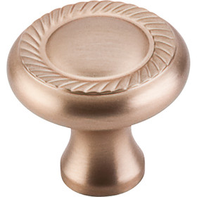 Top Knobs - Swirl Cut Knob  - Brushed Bronze (TKM1584)