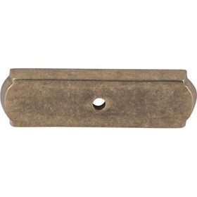 Top Knobs - Aspen Rectangle Backplate   - Light Bronze (TKM1431)