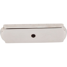 Top Knobs - Aspen II Rectangle Backplate 2 1/2" - Polished Nickel (TKM2010)