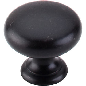 Top Knobs - Button Knob  - Patina Black (TKM596)