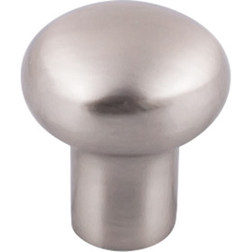 Top Knobs - Aspen II Round Knob 7/8" - Brushed Satin Nickel (TKM2077)