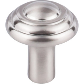 Top Knobs - Aspen II Button Knob 1 1/4" - Brushed Satin Nickel (TKM2032)
