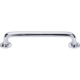 Top Knobs - Aspen II Rounded Pull 6" (c-c) - Polished Chrome (TKM1991)