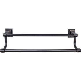 Top Knobs - Bath Double Towel Rod - Tuscan Bronze (TKSTK11TB)