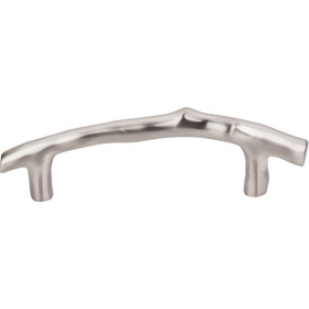 Top Knobs - Aspen II Twig Pull 3 1/2" (c-c) - Brushed Satin Nickel (TKM1960)