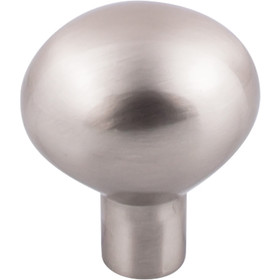 Top Knobs - Aspen II Large Egg Knob 1 7/16" - Brushed Satin Nickel (TKM2068)