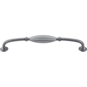Top Knobs - Tuscany Large D Pull    - Pewter Light (TKM470)