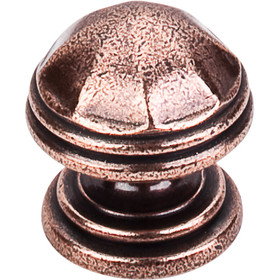 Top Knobs - London Knob  - Old English Copper (TKM23)
