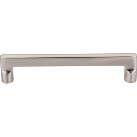 Top Knobs - Aspen II Flat Sided Pull 6" (c-c) - Brushed Satin Nickel (TKM1975)