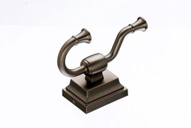 Top Knobs - Bath Double Hook - Brushed Bronze (TKSTK2BB)