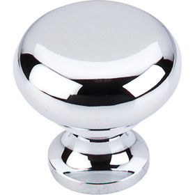 Top Knobs - Flat Faced Knob  - Polished Chrome (TKM270)