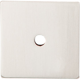 Top Knobs - Square Backplate  - Brushed Satin Nickel (TKTK95BSN)