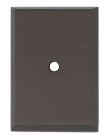 Alno | Backplate - 1 3/4" Rectangle Backplate in Chocolate Bronze (A610-45-CHBRZ)