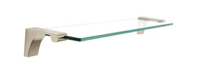 18" Glass Shelf With Brackets (ALNA6850-18-PN)
