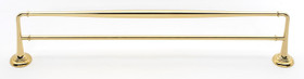 Alno | Charlie's - 24" Double Towel Bar in Polished Brass (A6725-24-PB)