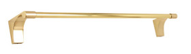 Alno | Luna - 18" Towel Bar in Unlacquered Brass (A6820-18-PB/NL)