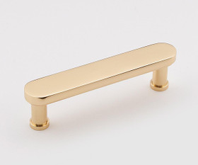 Alno | Moderne - 4" Pull in Unlacquered Brass (A717-4-PB/NL)