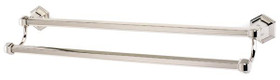 24" DOUBLE TOWEL BAR (ALNA7725-24-PN)