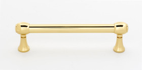 Alno | Royale - 4" Pull in Polished Brass (A980-4-PB)