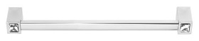 Alno | Contemporary Crystal - 8" Crystal Pull in Polished Chrome (CD718-8-PC)