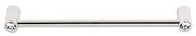 Alno | Contemporary Crystal - 8" Crystal Pull in Polished Nickel (CD715-8-PN)