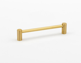 Alno | Appliance Pull - 8" Pull in Satin Brass (D715-8-SB)