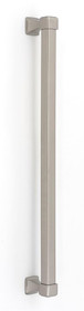 Alno | Cube - 18" Appliance / Drawer Pull in Satin Nickel (D985-18-SN)