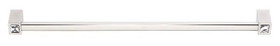 Alno | Contemporary Crystal - 12" Crystal Pull in Polished Nickel (CD718-12-PN)