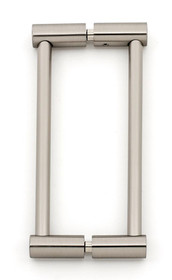 Alno | Contemporary I - 6" Back To Back Pulls in Satin Nickel (G715-6-SN)