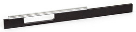 PULL 192MM BLACK/POLISHED CHROME (BER-9453-1000-C)