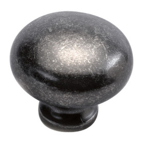 1-1/4 In. Cottage Black Nickel Vibed Cabinet Knob (BPP771-BNV)