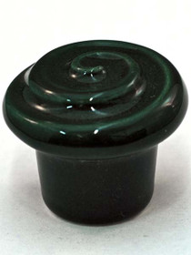 Glazed Dark Spearmint Knob (CAL-AKS8-DS)