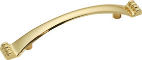 3 In. Conquest Polished Brass Cabinet Pull (BPP14461-3)