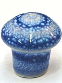 Glazed Blue Agate Knob (CAL-AKG3-BA)