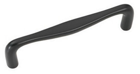 96mm Triomphe Matte Black Cabinet Pull (BPP3342-MB)