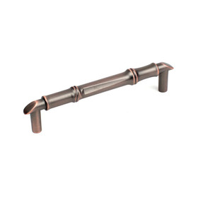 Serenity 128 mm cc zinc die cast pull in Antique Bronze with Copper (CENT27878-AZC)