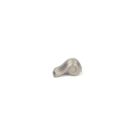 Volute 39.3mm zinc die cast knob in Dull Satin Nickel (CENT24919-DSN)