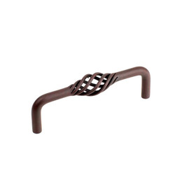 Orleans - Wrought Iron, 4" cc Pull, Natural Rust (CENT44047-NR)