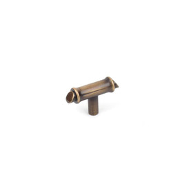 Serenity 38 mm X 31.7 mm zinc die cast T-knob in Imperial Bronze (CENT27819-IB)